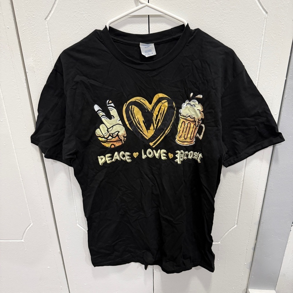 NWOT Black Octoberfest Short Sleeve Shirt